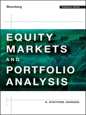 cover image of Equity Markets and Portfolio Analysis